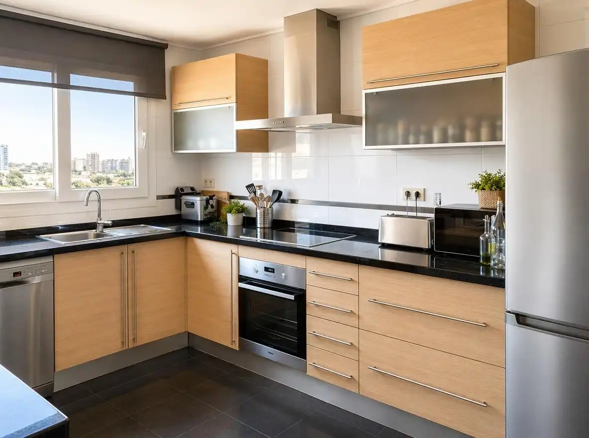 Kitchen of Attic for sale in Alicante / Alacant  with Heating, Private garden and Terrace