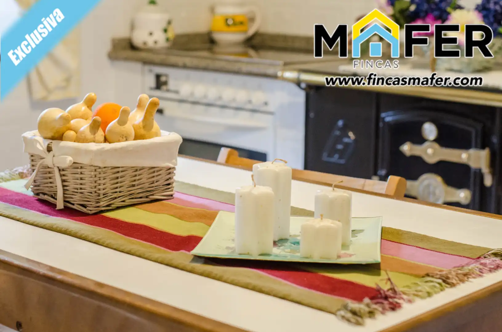 Cocina de Casa adosada en venta en Ruesga con Calefacción, Parquet y Balcón
