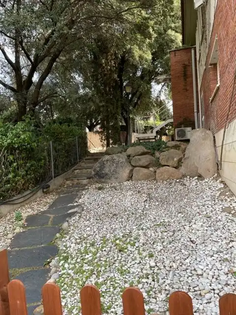Garten von Wohnung zur Miete in La Garriga mit Klimaanlage, Heizung und Terrasse