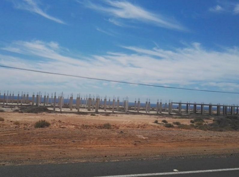 Vista exterior de Edifici en venda en La Oliva