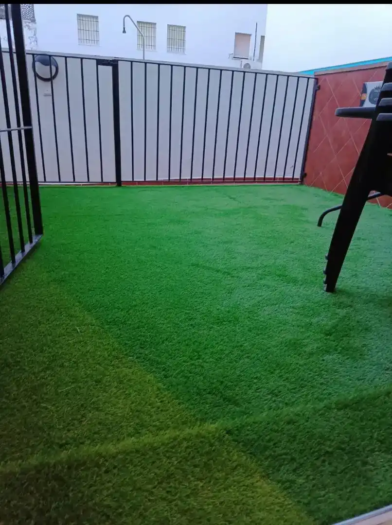 Garden of Flat for rent in Barbate  with Swimming Pool, Furnished and Oven