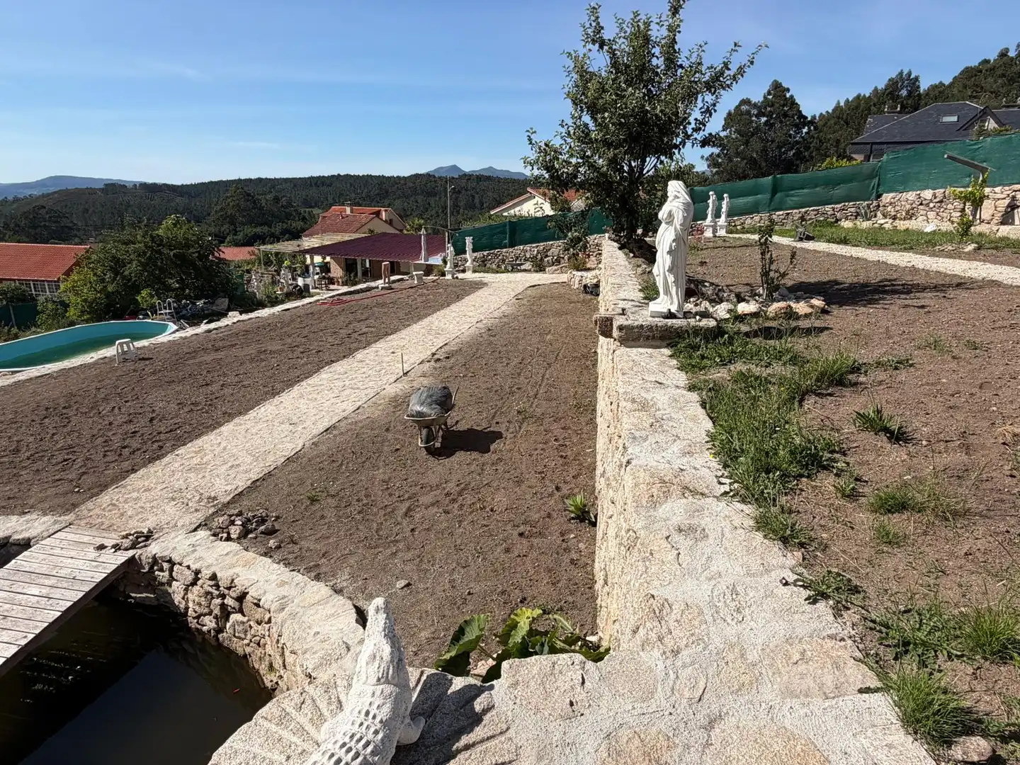 Jardín de Casa adosada en venta en Mondariz con Calefacción, Jardín privado y Amueblado