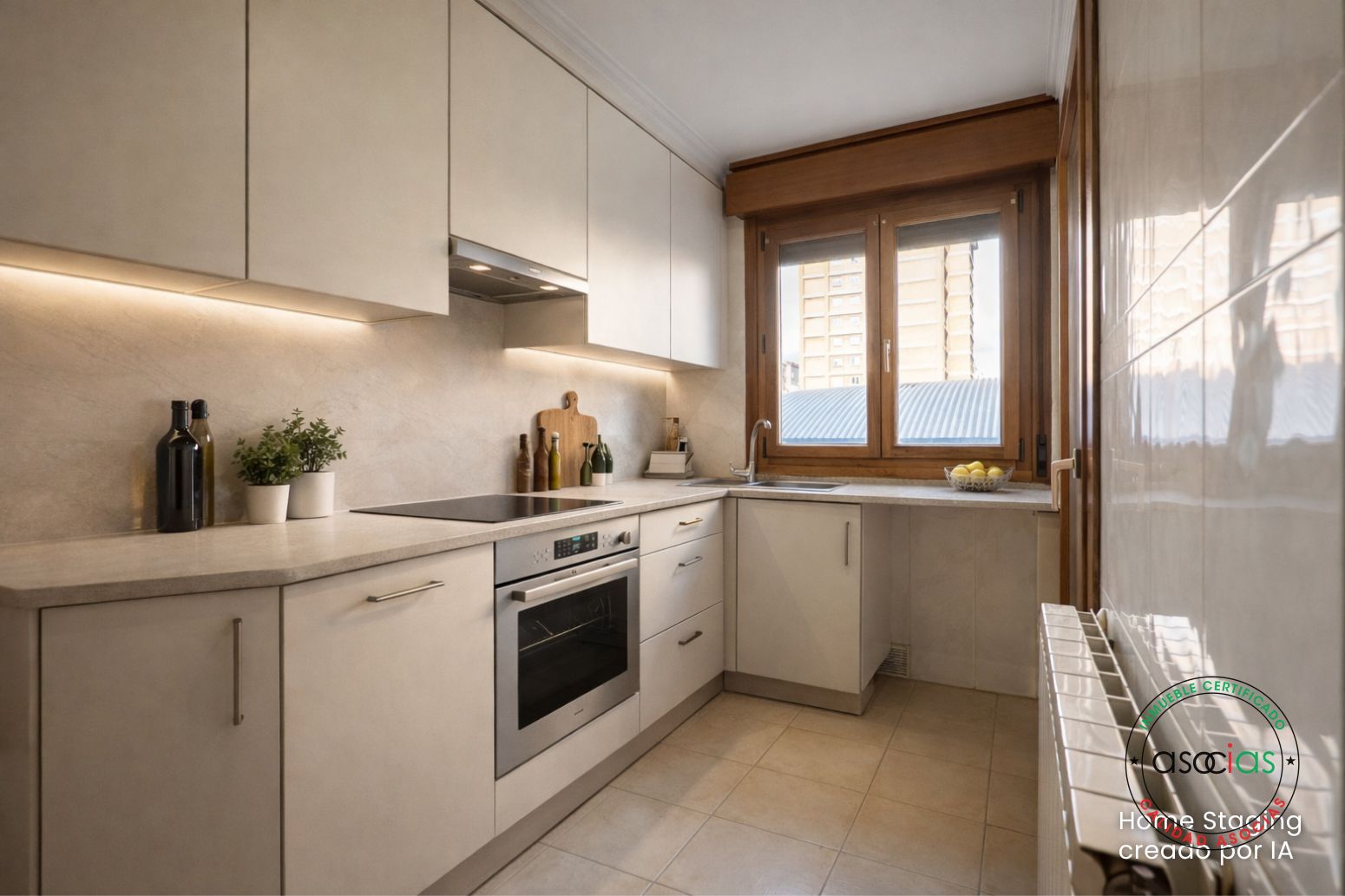 Cuina de Pis en venda en Gijón  amb Calefacció, Parquet i Traster