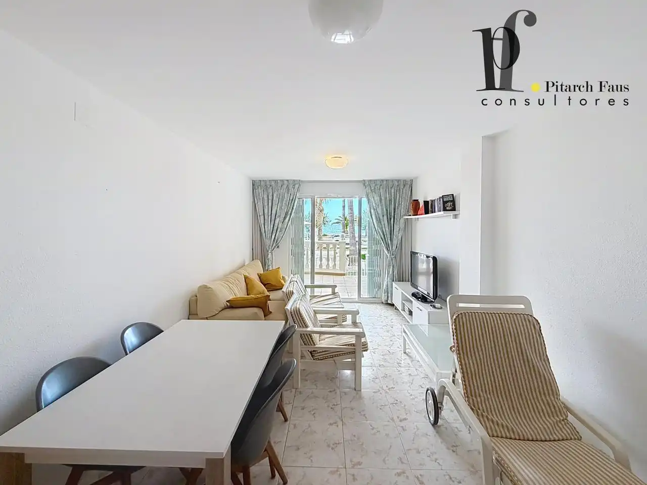 Sala de estar de Planta baja en venta en Moncofa con Aire acondicionado y Terraza