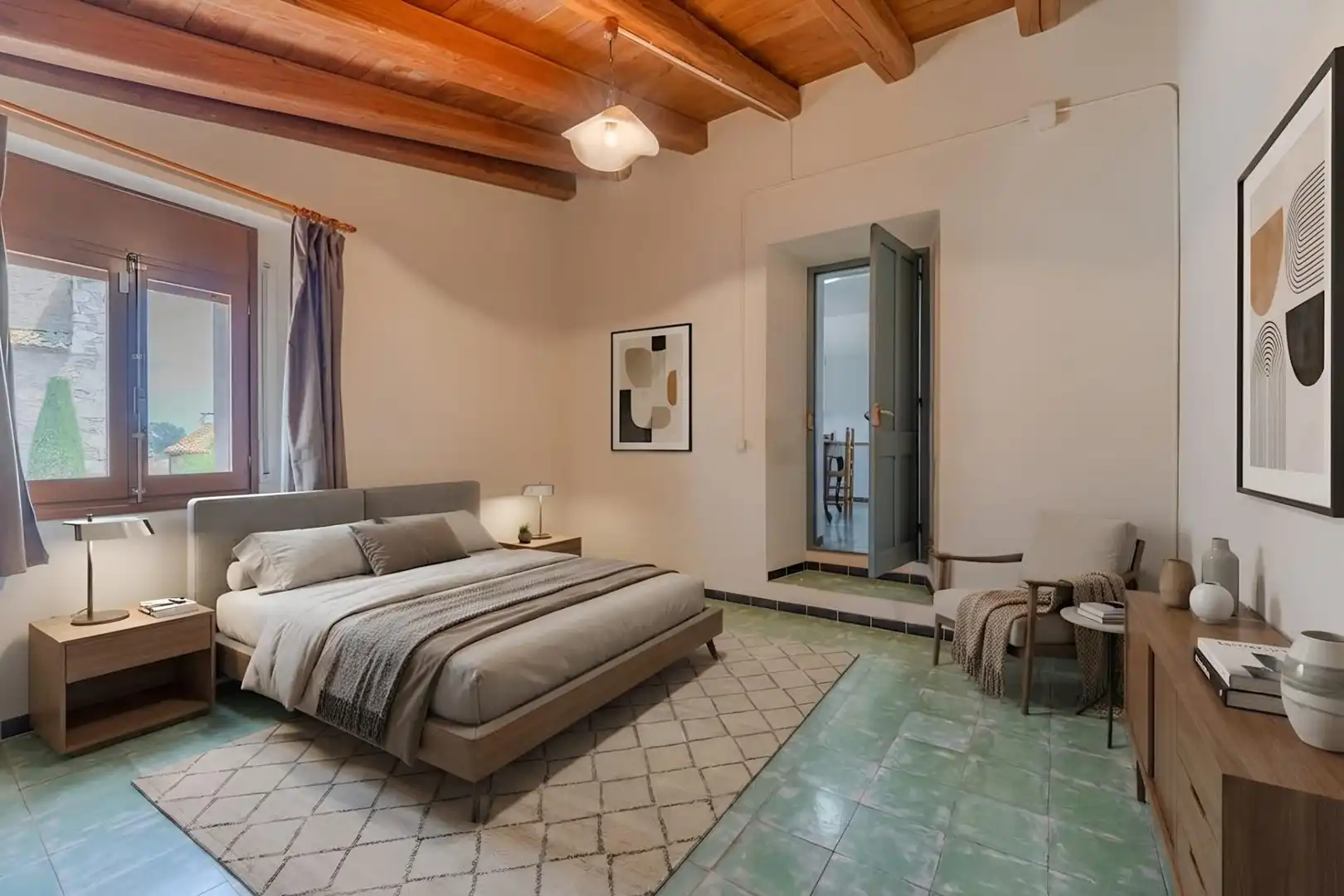 Bedroom of Country homes for sale in Gualta  with Heating, Storage room and Alarm