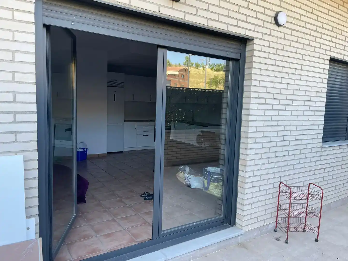 Terrasse von Erdgeschoss zur Miete in Villamediana de Iregua mit Möbliert und Balkon