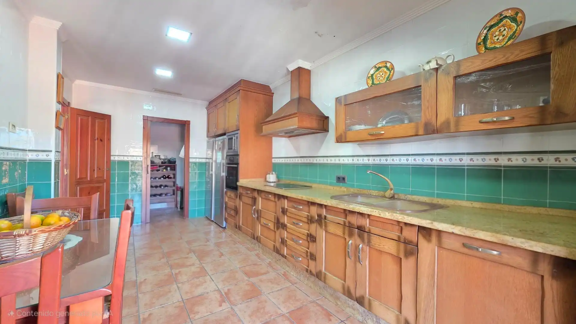 Cocina de Casa o chalet en venta en Terrateig con Jardín privado