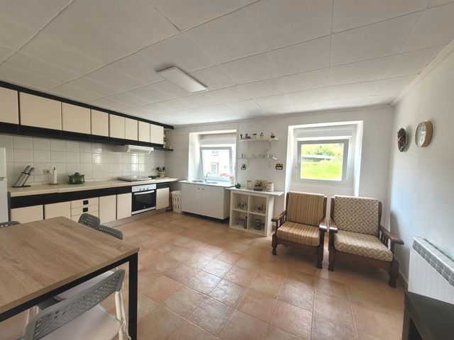 Kitchen of Single-family semi-detached for sale in Valdoviño  with Heating, Private garden and Furnished