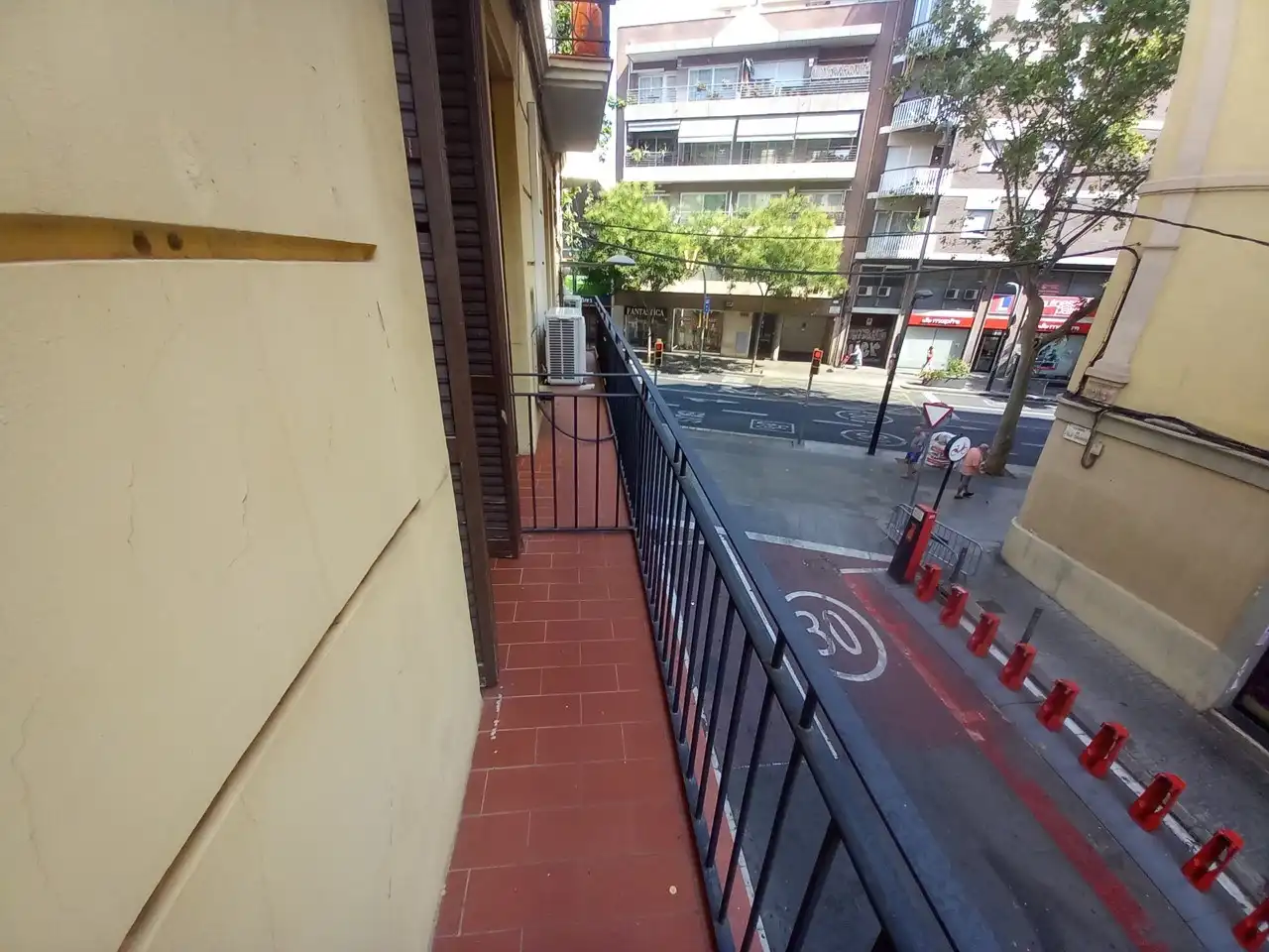 Terraza de Piso de alquiler en Barcelona con Calefacción, Parquet y Terraza