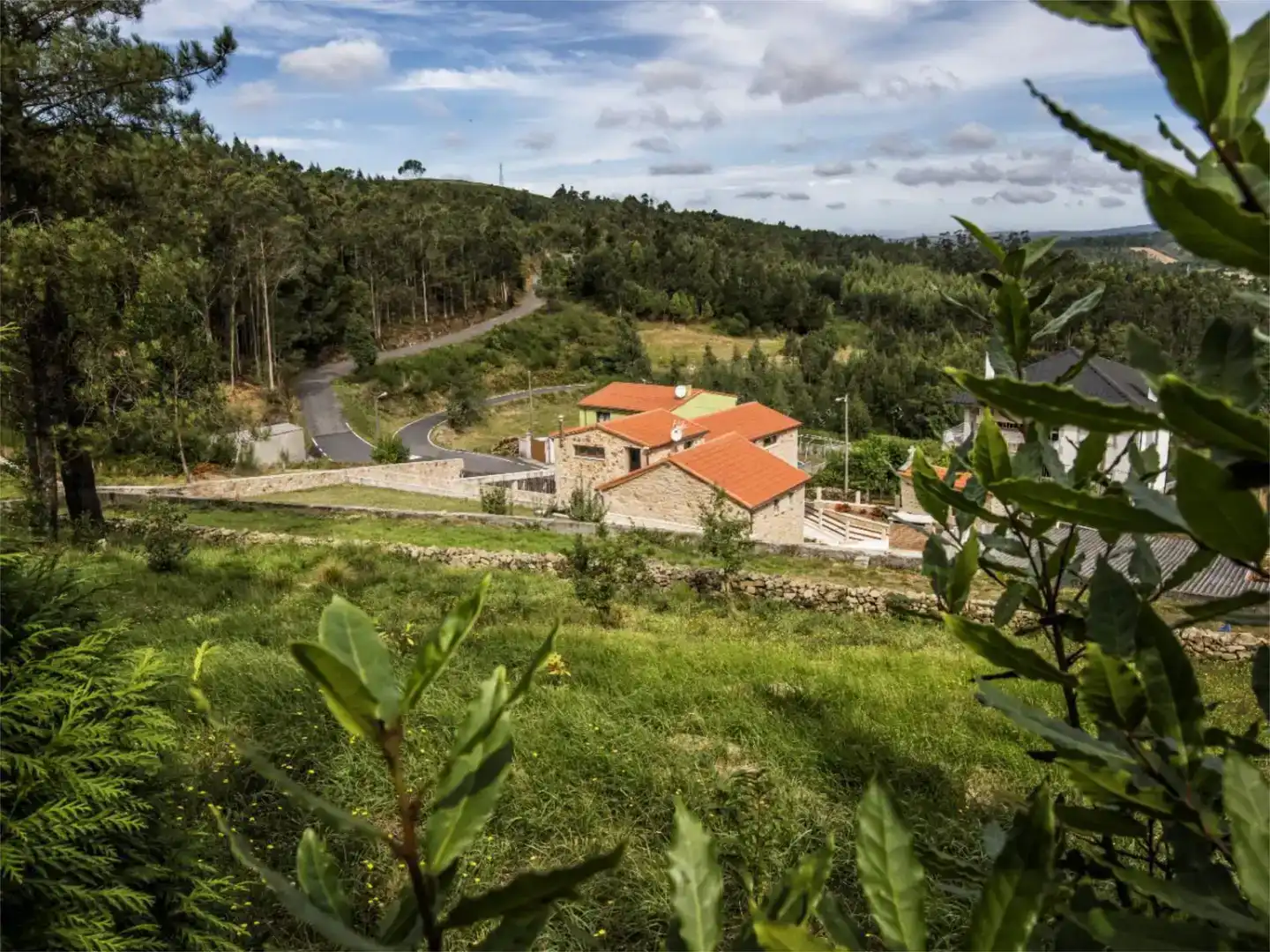 Vista exterior de Piso de alquiler en Dumbría, A Coruña