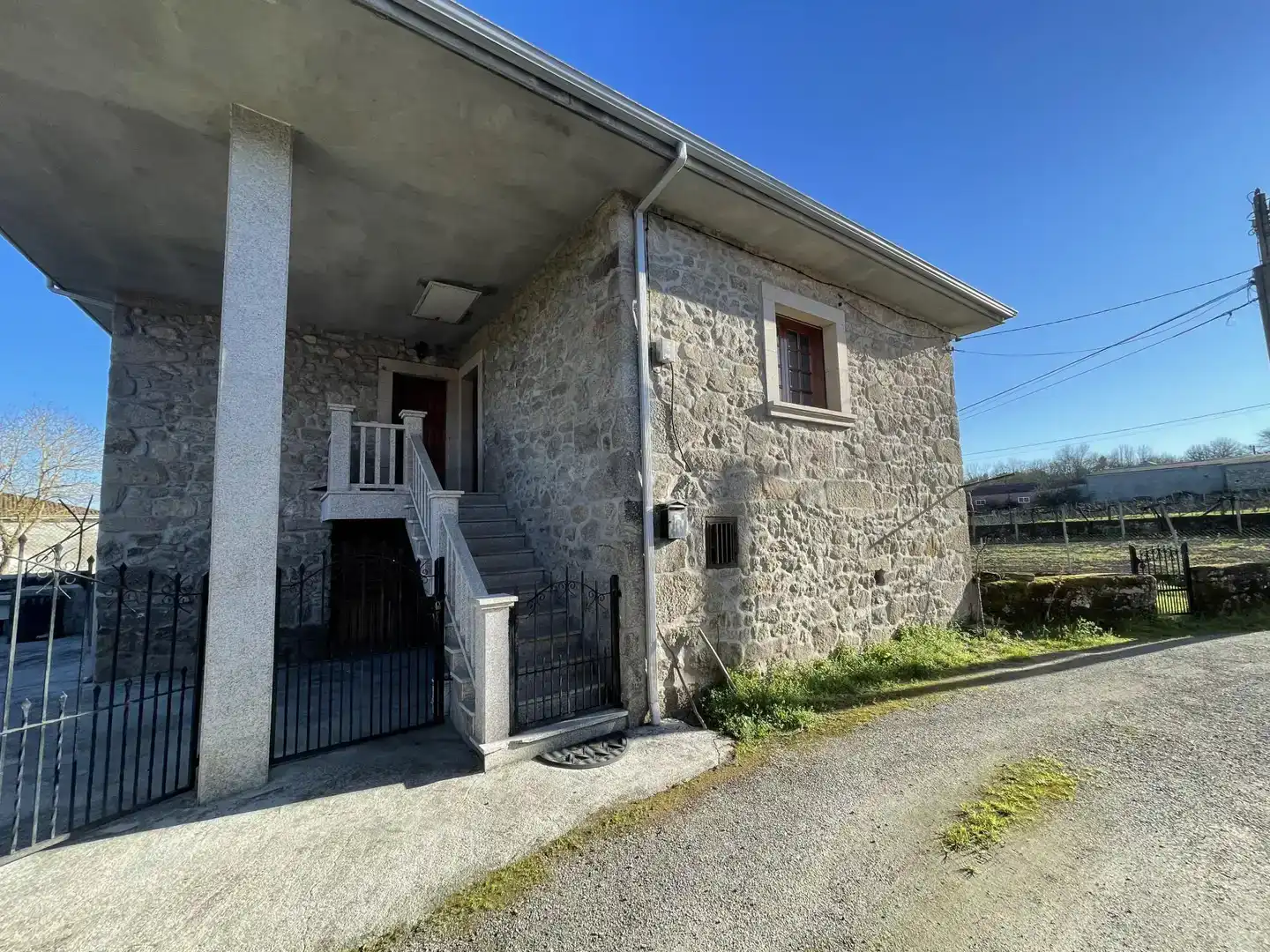 Vista exterior de Casa o xalet en venda en Pantón