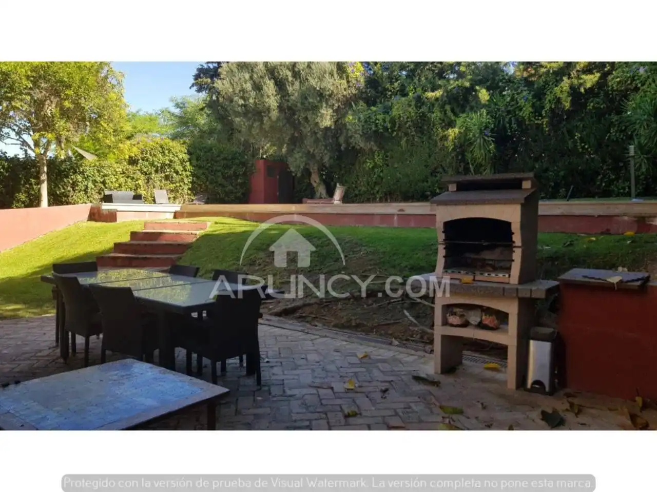 Terraza de Casa o chalet en venta en Montequinto con Aire acondicionado, Calefacción y Jardín privado