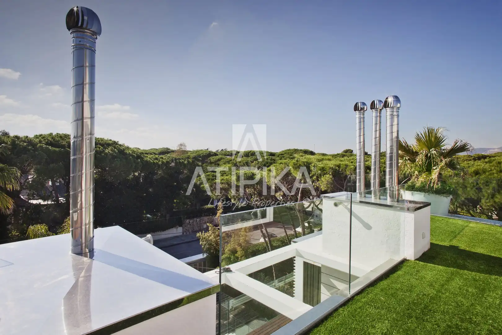 Terraza de Casa o chalet en venta en Castelldefels con Aire acondicionado, Calefacción y Trastero