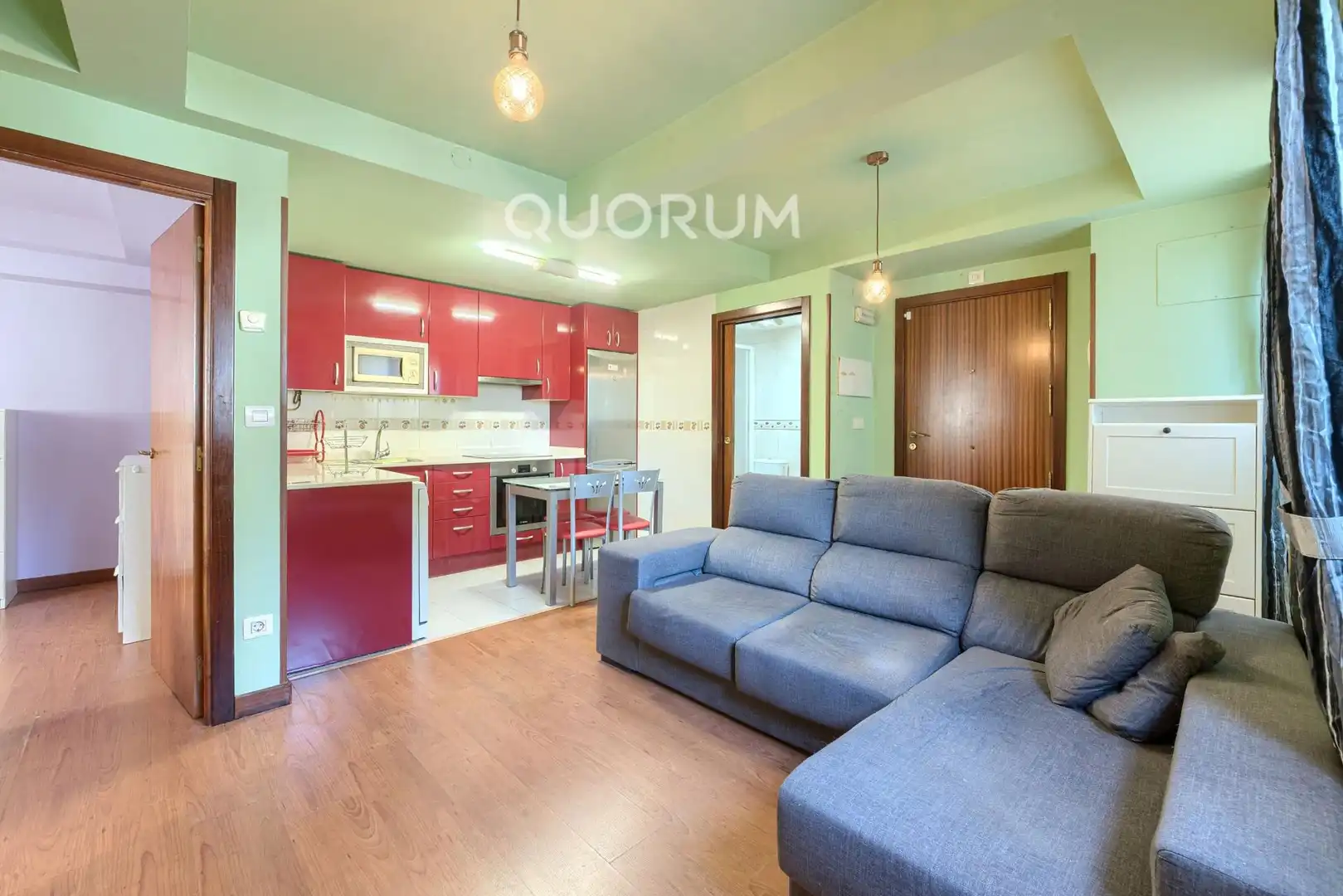 Sala de estar de Piso en venta en Basauri  con Calefacción, Parquet y Trastero