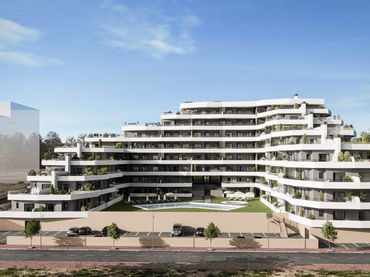 Apartament d'obra nova amb piscina en venda a Calle Beethoven