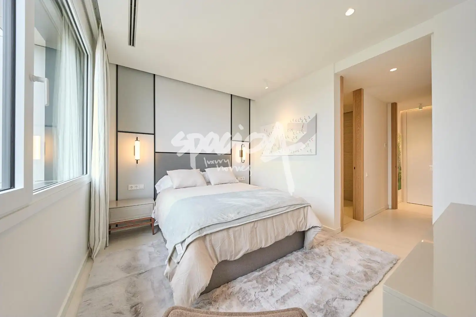 Habitación de Ático de alquiler en Pozuelo de Alarcón con Aire acondicionado, Calefacción y Jardín privado