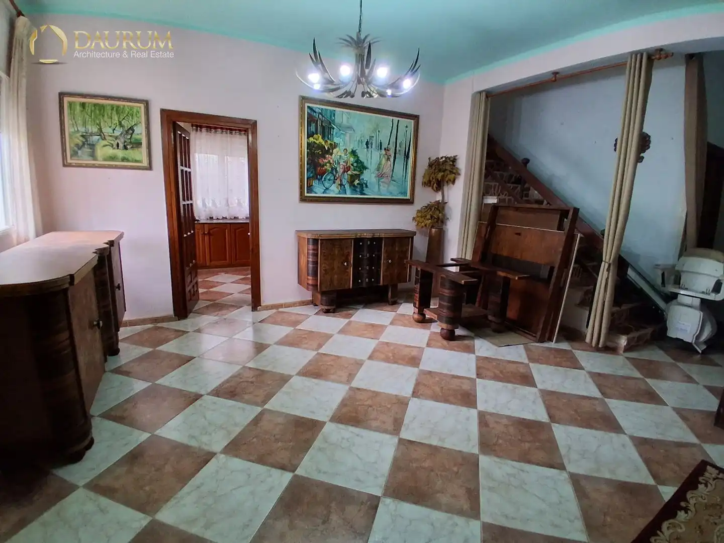 Sala de estar de Casa o chalet en venta en Sollana con Terraza, Trastero y Piscina