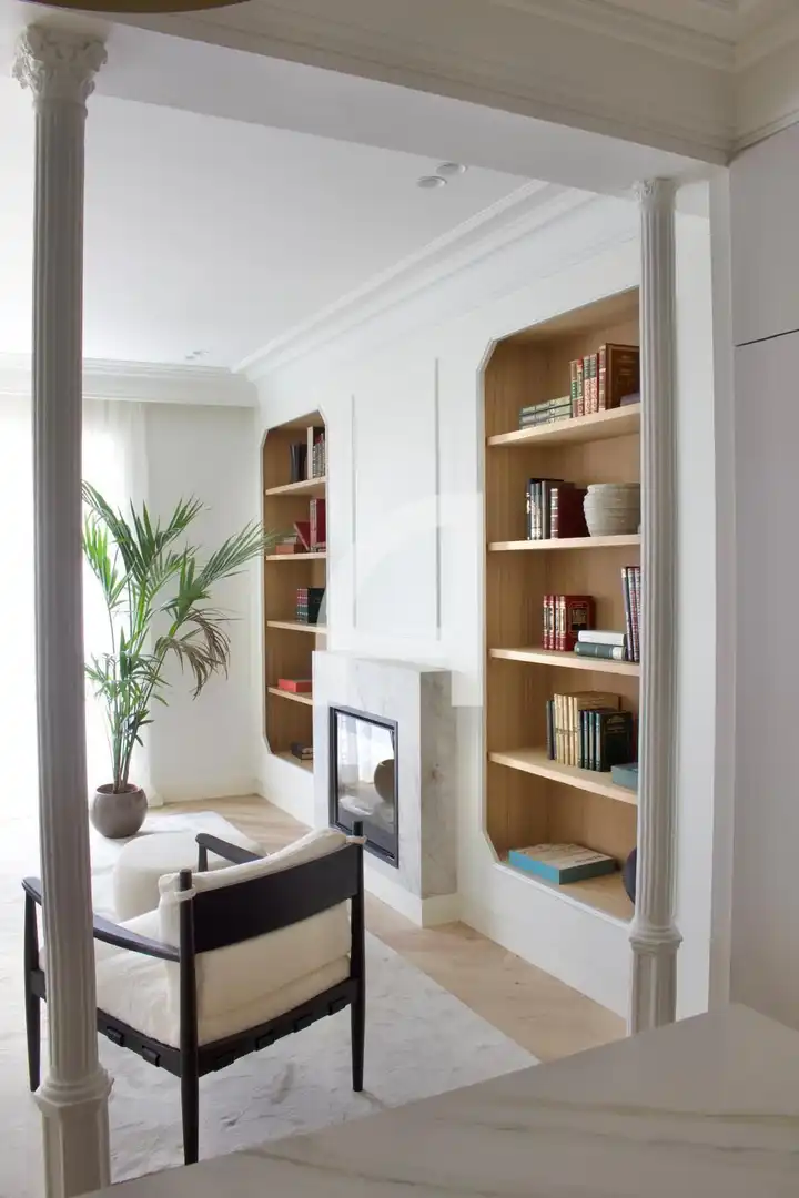 Living room of Duplexes for sale in Madrid  with Air Conditioner, Heating and Terrace
