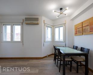 Dining room of Flat to rent in  Madrid Capital  with Air Conditioner, Heating and Terrace