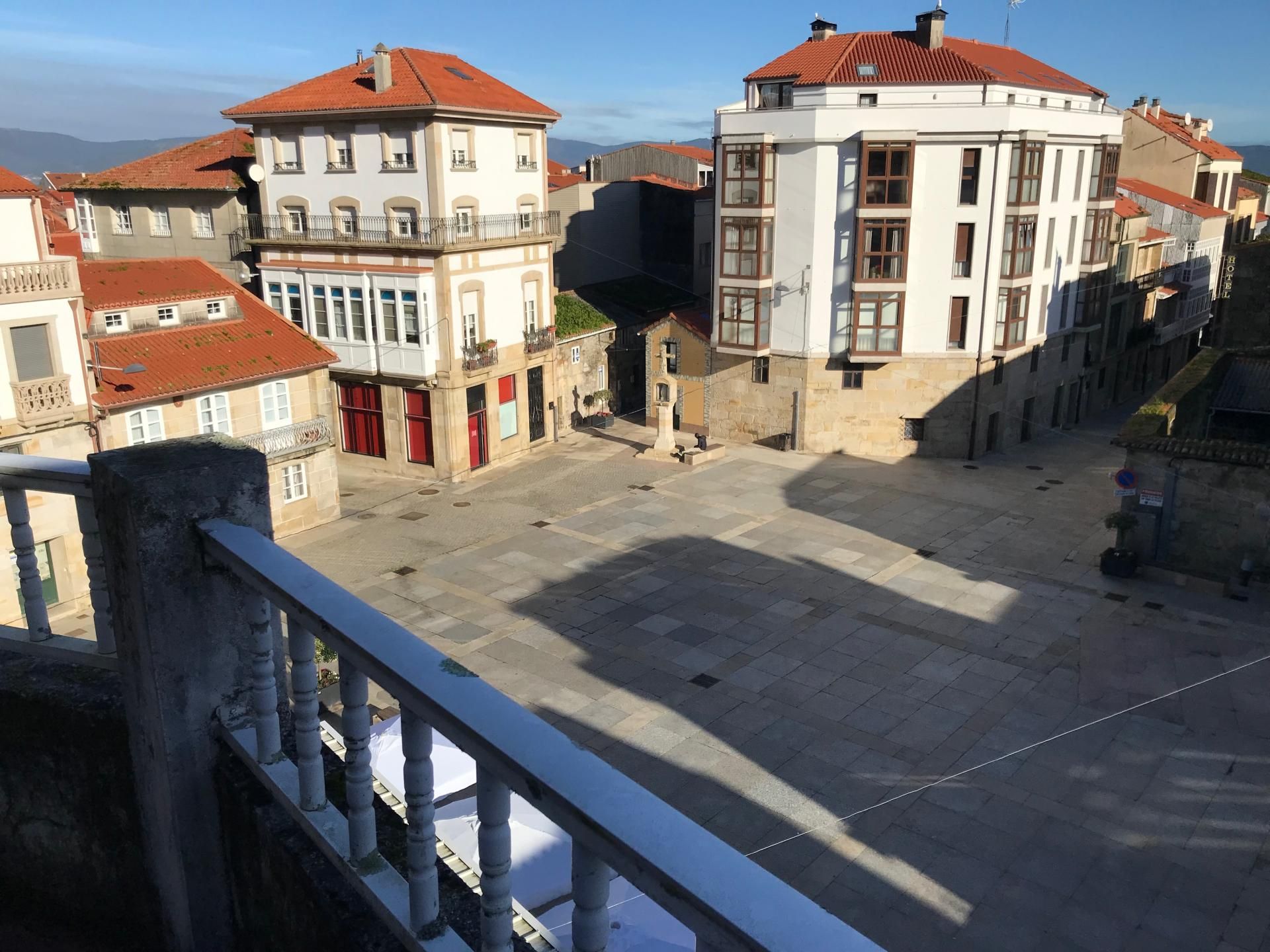 Vista exterior de Casa adosada en venta en Porto do Son con Balcón