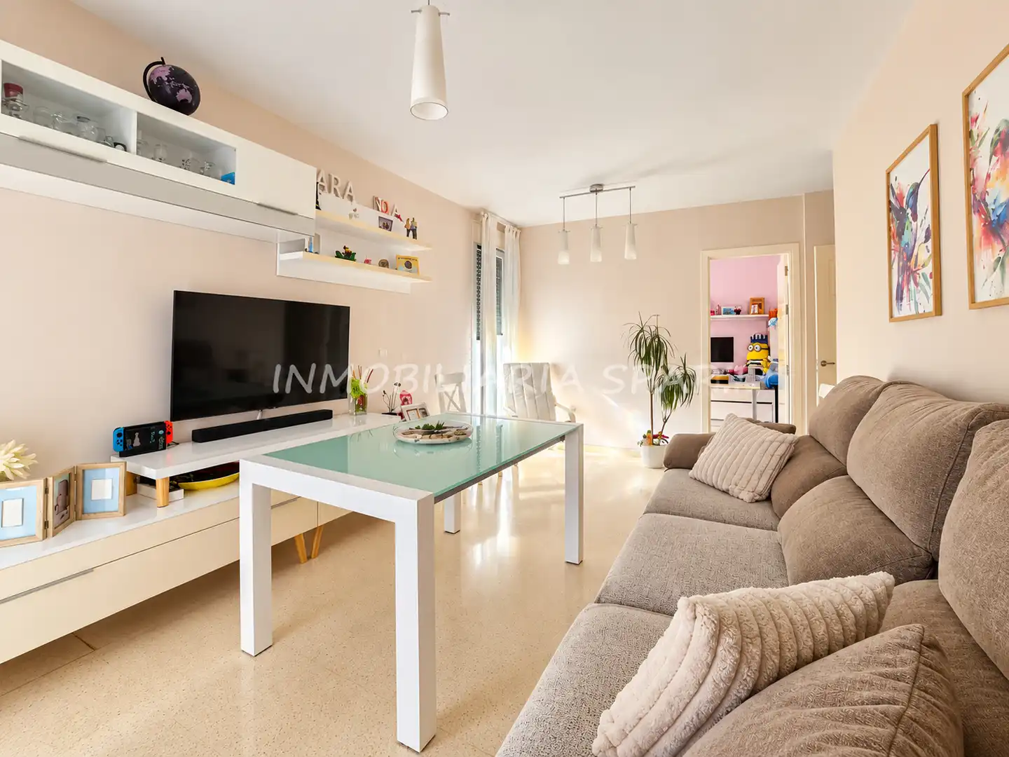 Sala de estar de Piso en venta en Centro - Barriada Mallorca