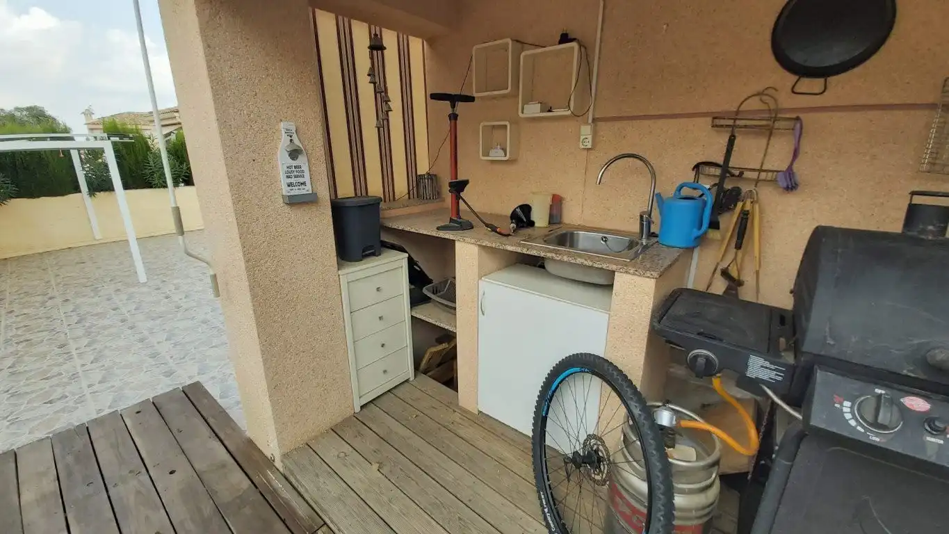 Cocina de Casa o chalet en venta en Rojales con Terraza, Piscina y Amueblado