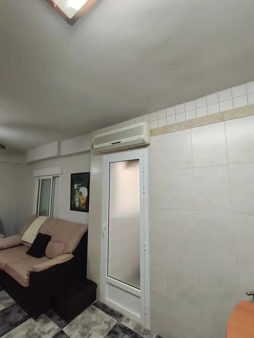 Living room of Flat for rent in Elche / Elx  with Air Conditioner, Furnished and Balcony