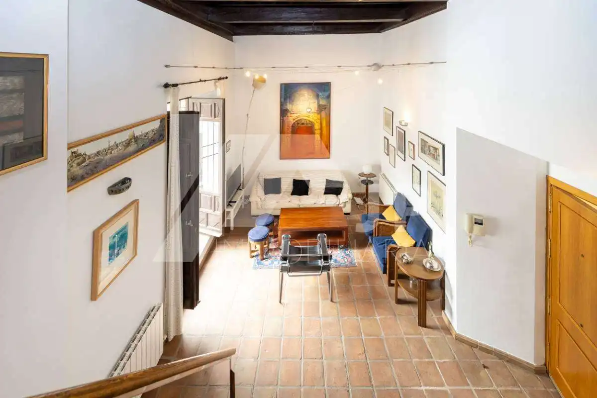 Living room of Duplexes for rent in Granada  with Heating, Furnished and Balcony