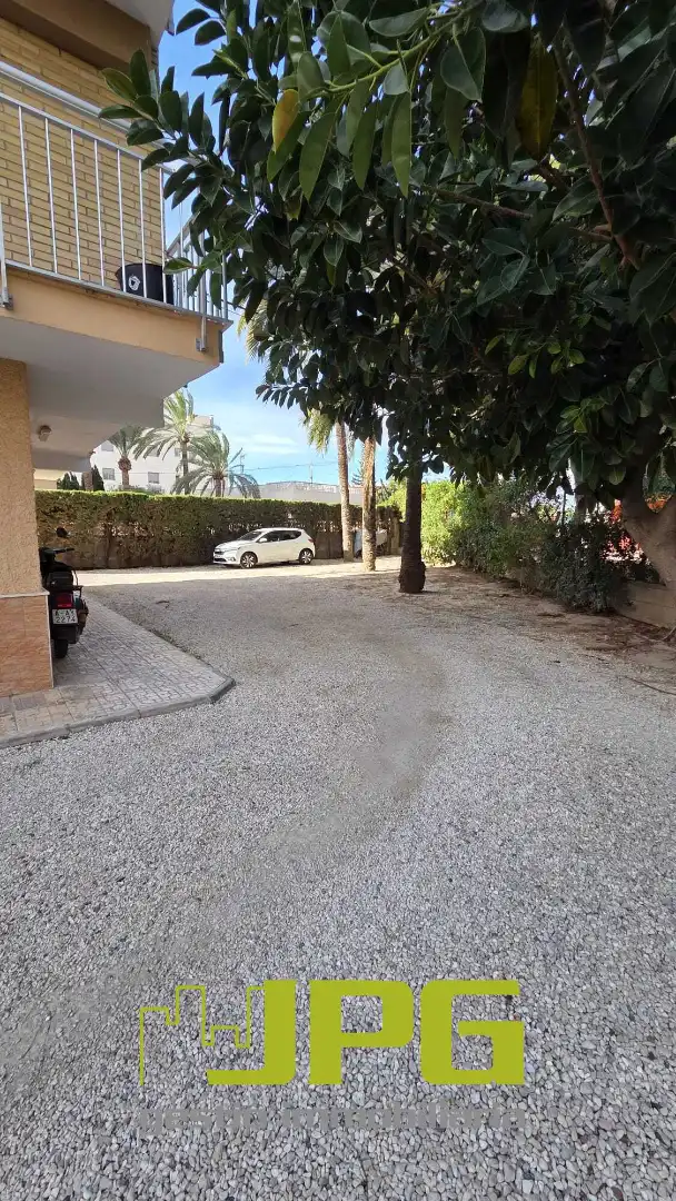 Parking of Flat for sale in El Campello  with Air Conditioner, Terrace and Furnished
