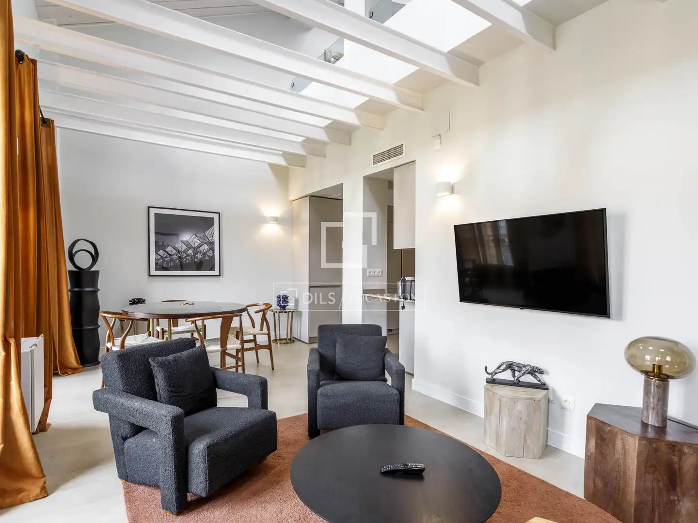 Sala d'estar de Pis de lloguer en Centro
