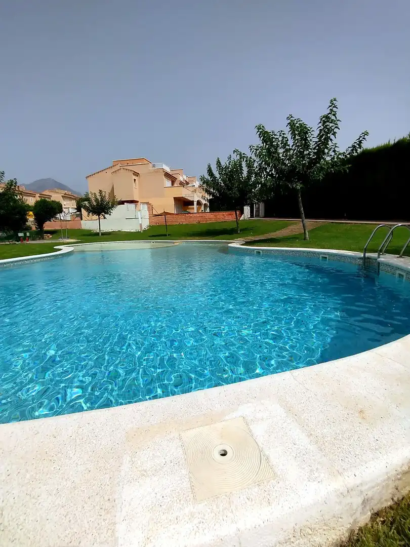 Swimming pool of Detached homes for sale in La Nucia  with Air Conditioner, Heating and Private garden