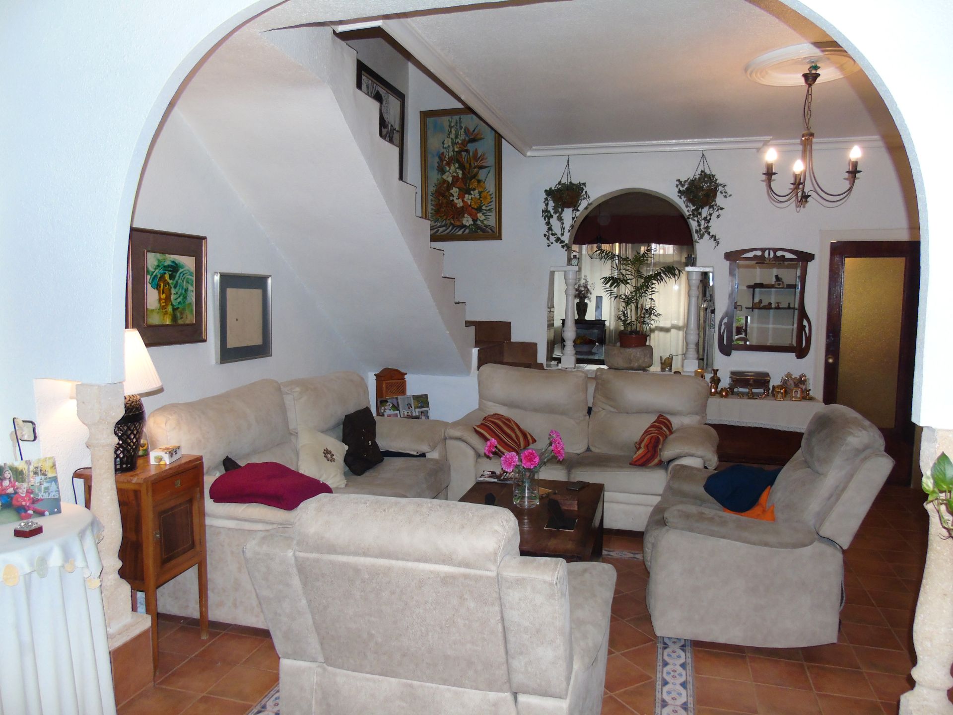 Sala d'estar de Casa adosada en venda en Lorquí amb Aire condicionat i Calefacció