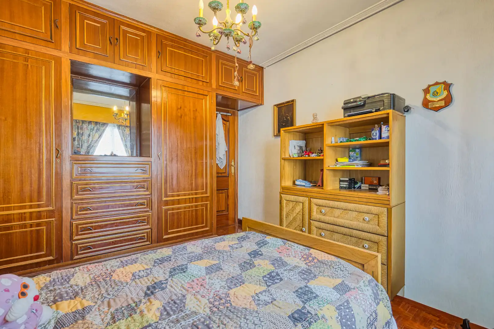 Bedroom of Flat for sale in Madrid  with Heating and Storage room