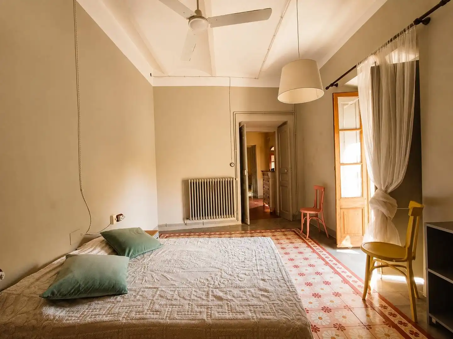 Schlafzimmer von Country house zum Verkauf in Forallac mit Heizung, Privatgarten und Terrasse