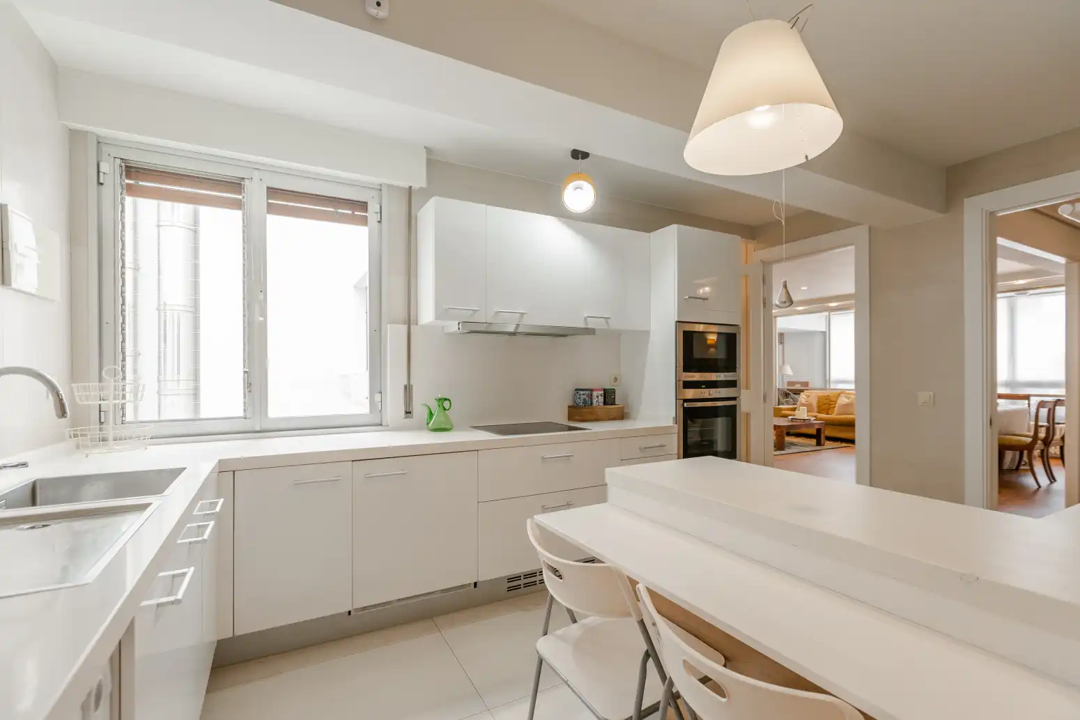 Cocina de Piso de alquiler en  Pamplona / Iruña con Aire acondicionado, Calefacción y Terraza