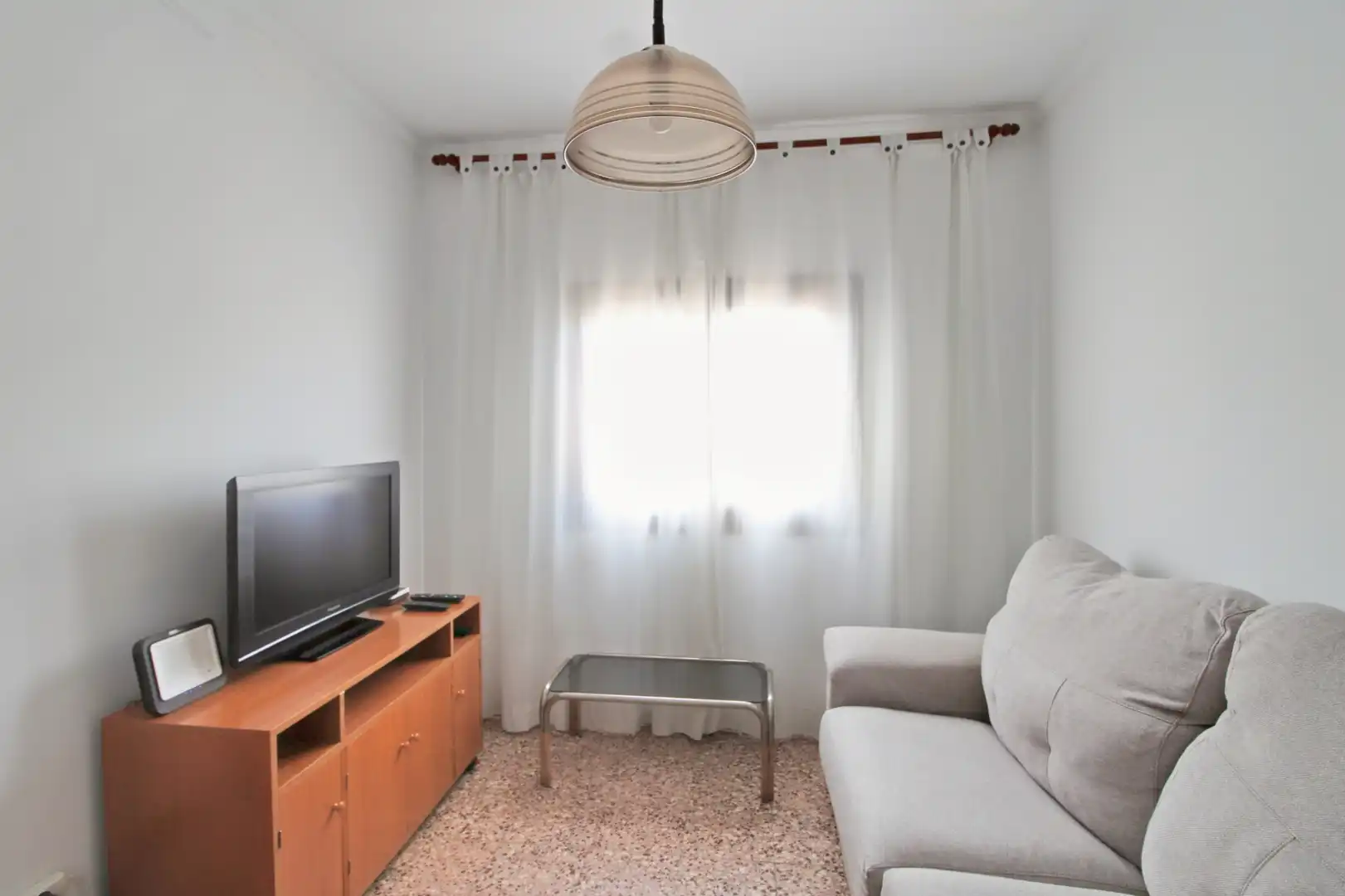 Wohnzimmer von Dachboden zum Verkauf in L'Hospitalet de Llobregat mit Klimaanlage, Heizung und Terrasse