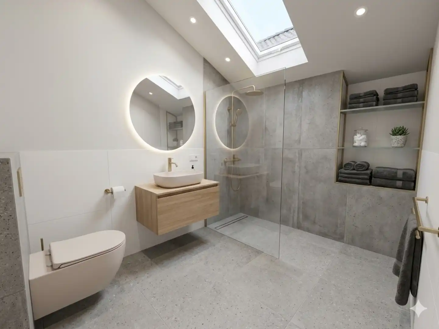 Bathroom of Houses for sale in Castrillón  with Heating, Private garden and Parquet flooring
