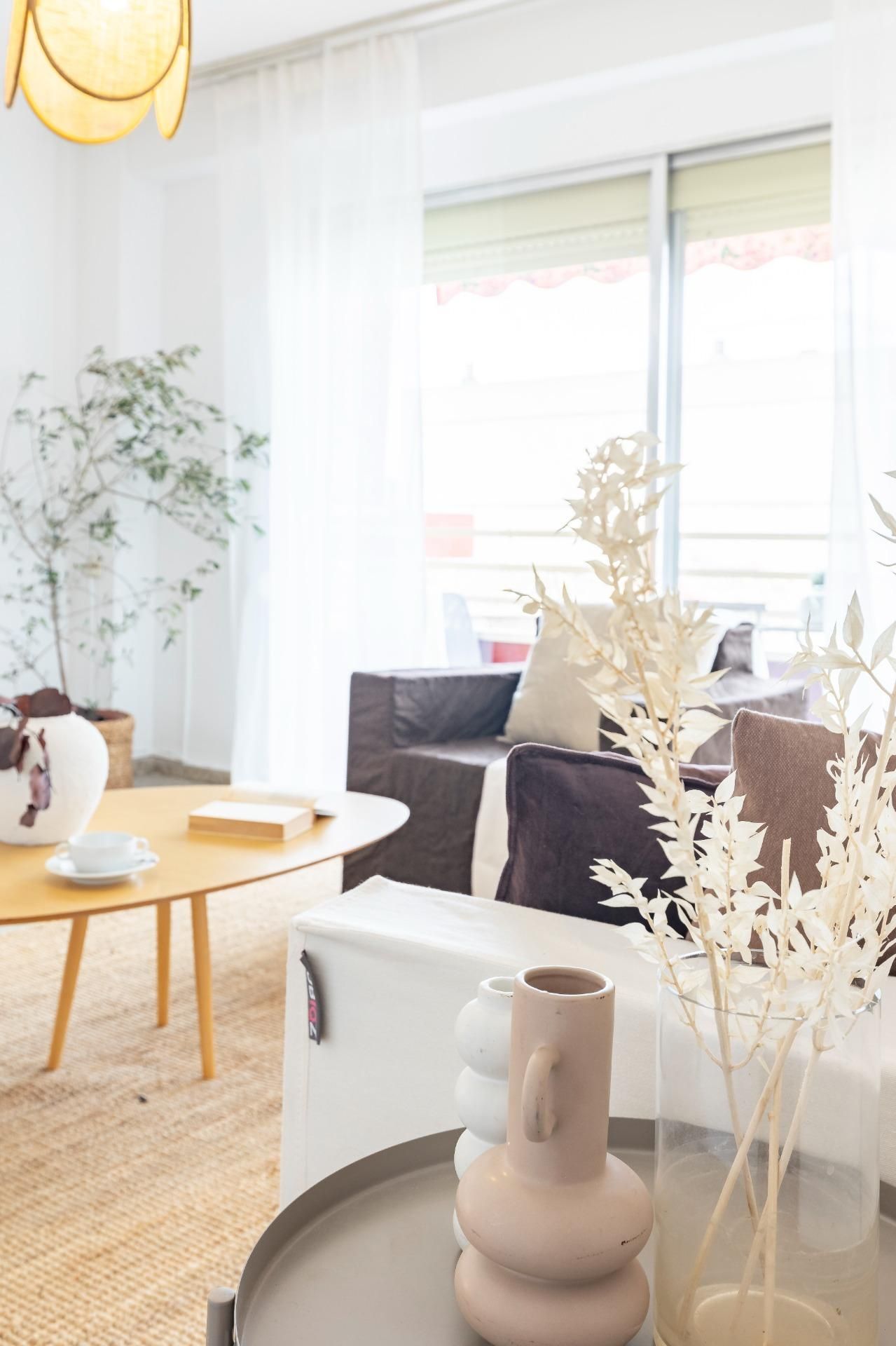 Living room of Flat for sale in Moncada  with Terrace, Storage room and Balcony