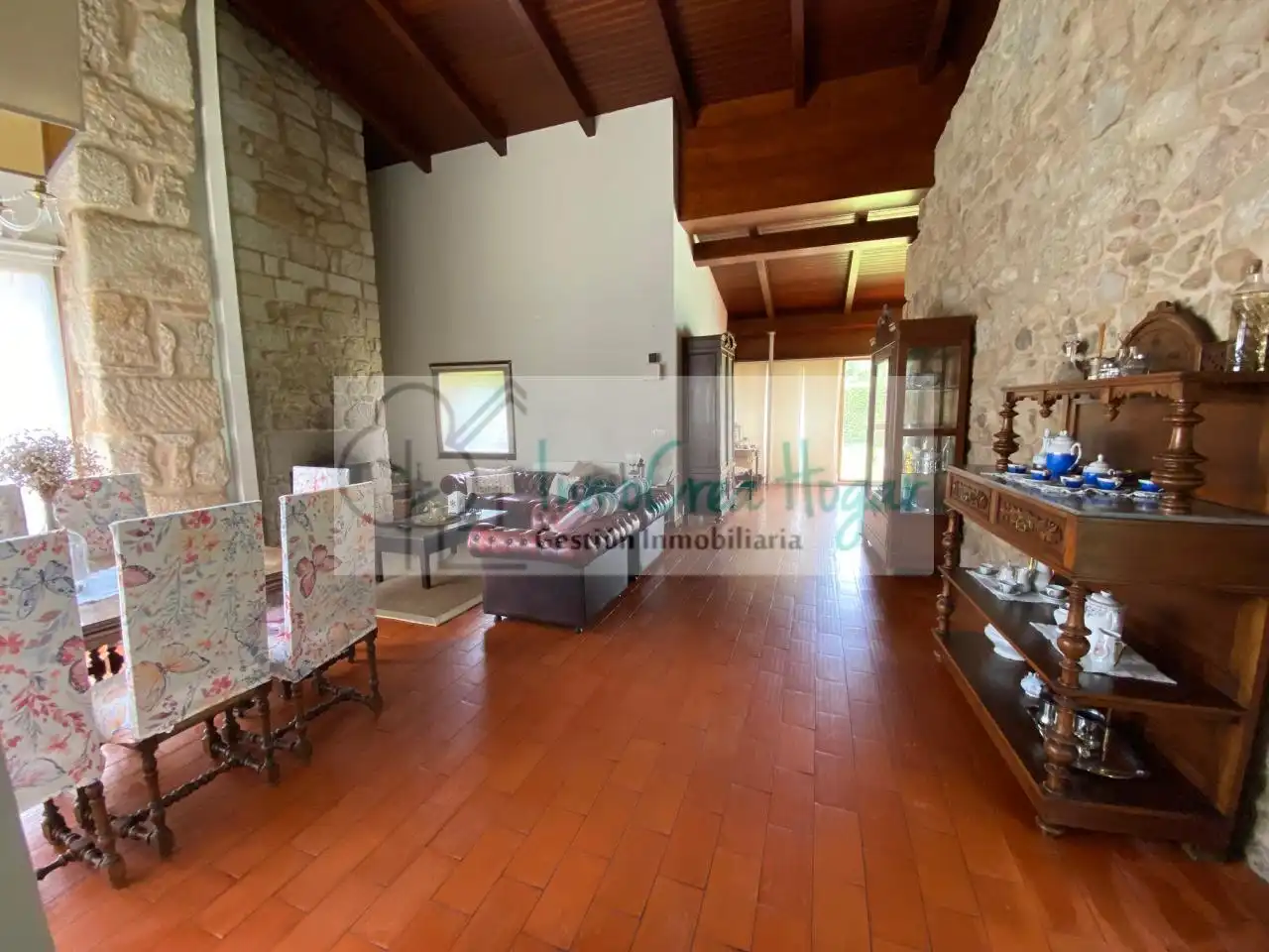 Sala de estar de Casa o chalet en venta en Tomiño con Calefacción, Jardín privado y Terraza