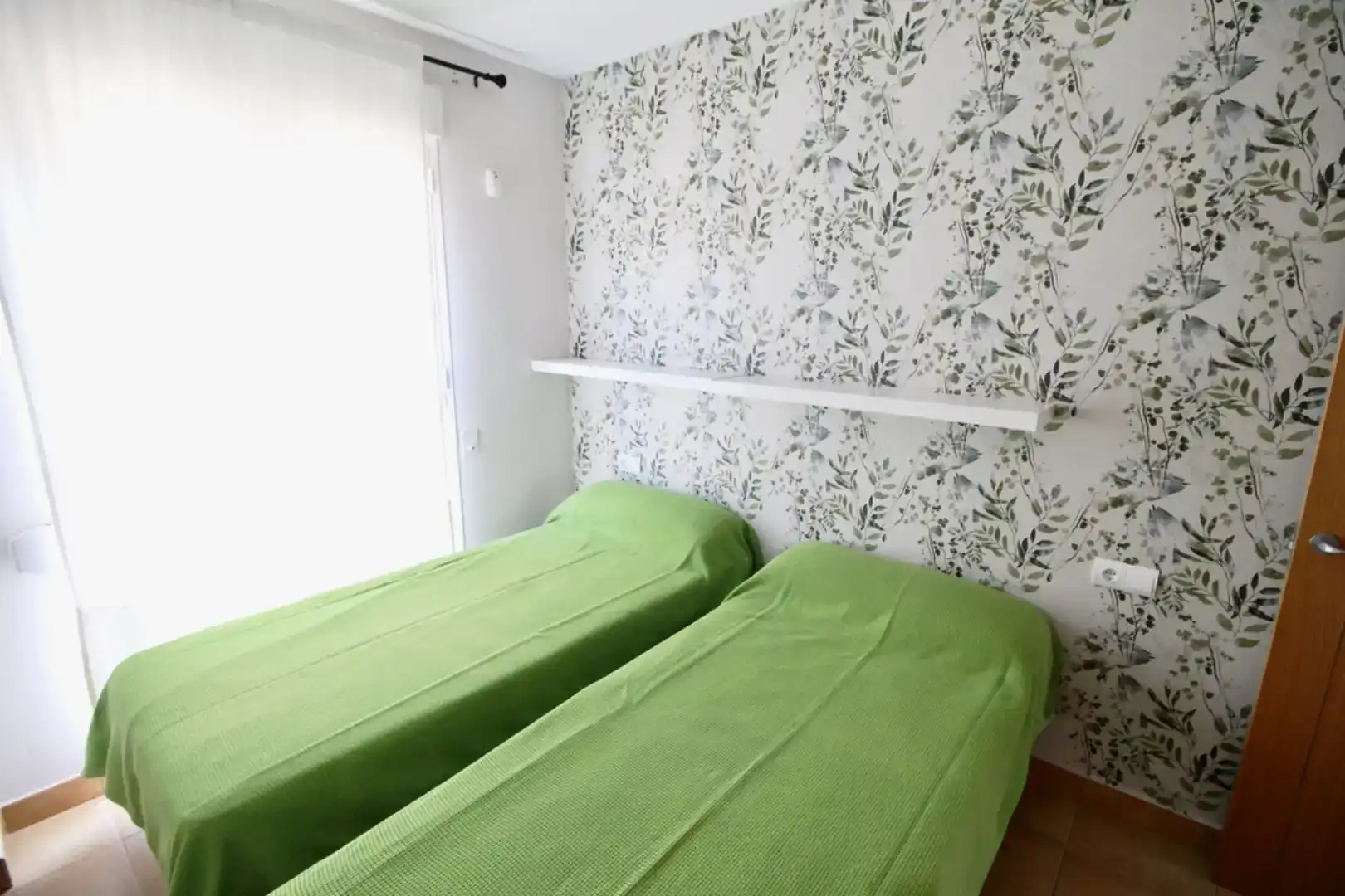 Schlafzimmer von Wohnung zur Miete in Dénia mit Klimaanlage, Schwimmbad und Balkon
