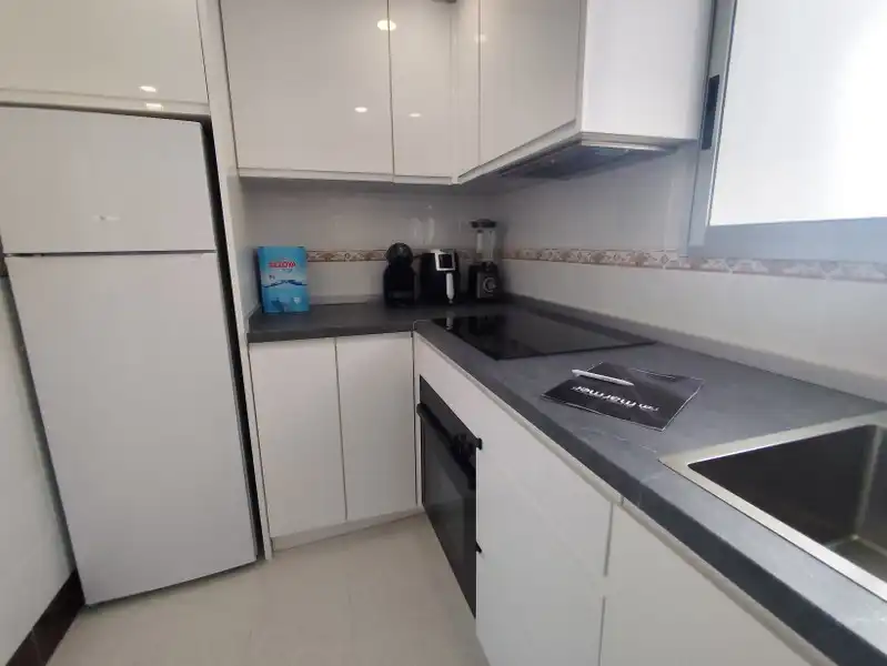 Cocina de Apartamento en venta en Sueca con Aire acondicionado, Calefacción y Amueblado