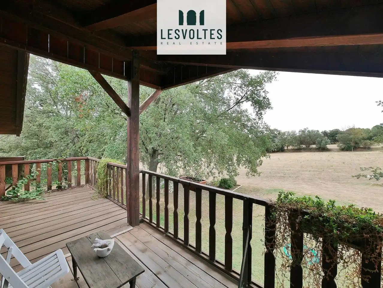 Terrace of Houses for sale in Rupià  with Parquet flooring, Terrace and Swimming Pool