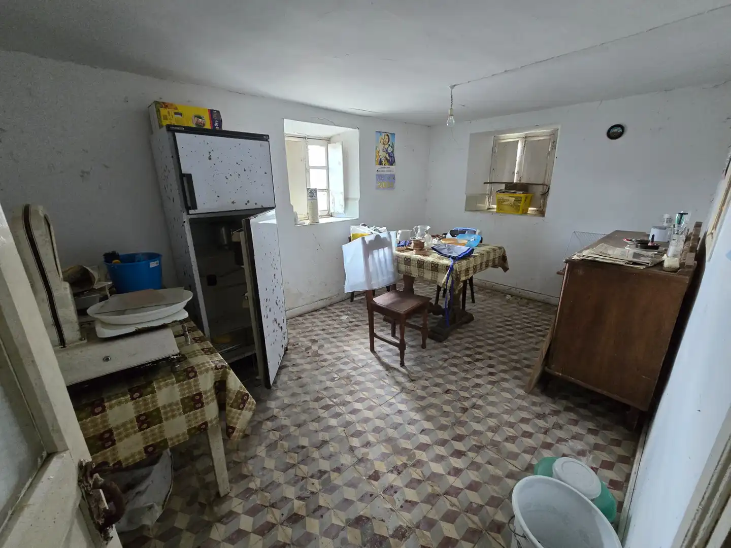Cocina de Finca rústica en venta en Ruesga