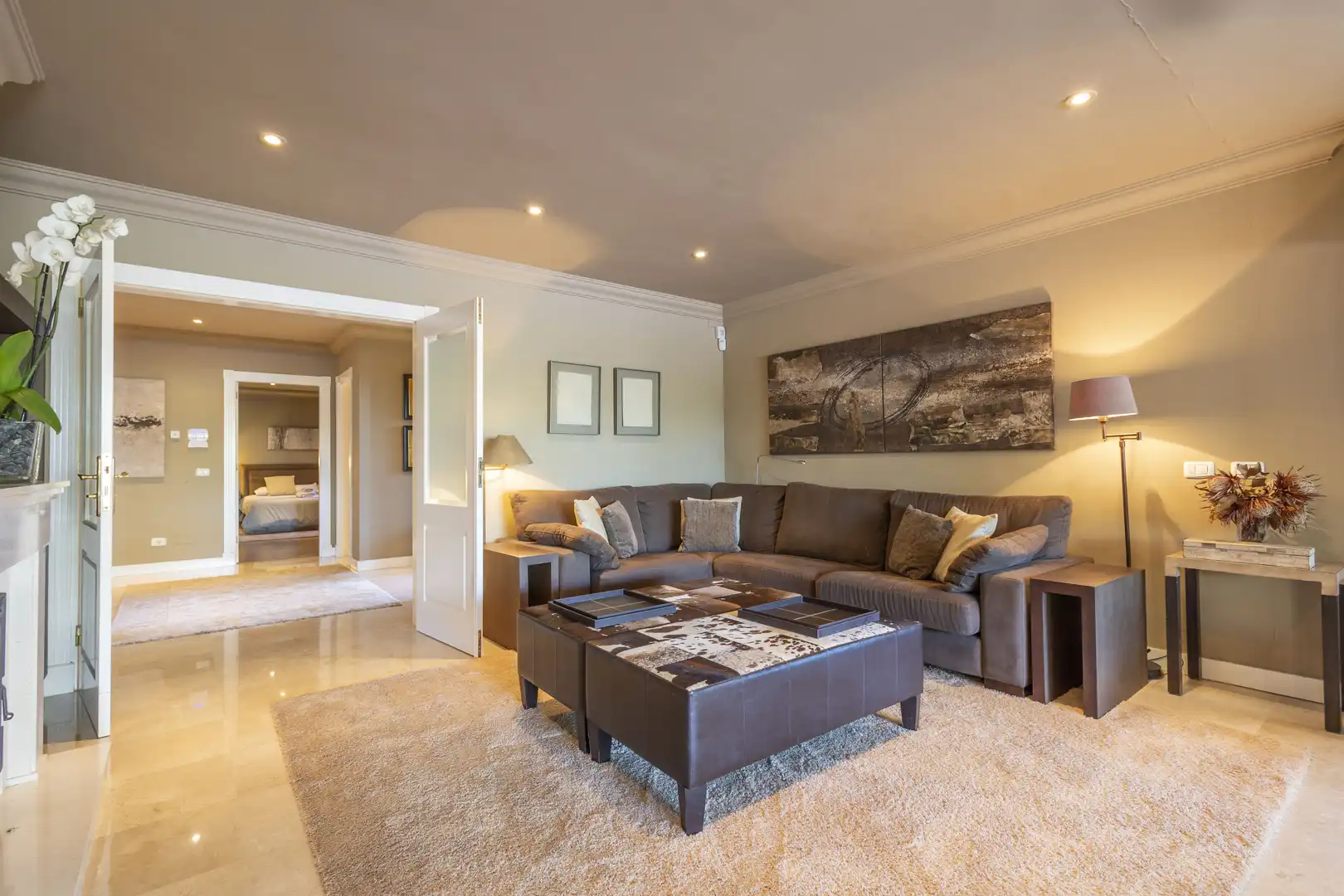 Sala de estar de Casa o chalet en venta en Tacoronte con Aire acondicionado, Jardín privado y Terraza