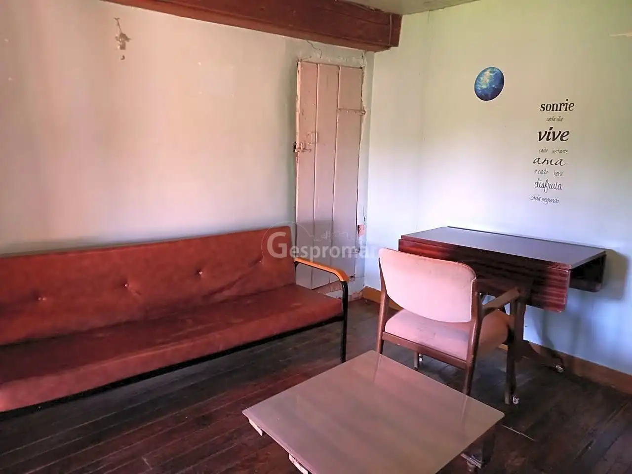 Sala de estar de Casa o chalet en venta en A Teixeira  con Calefacción, Jardín privado y Terraza