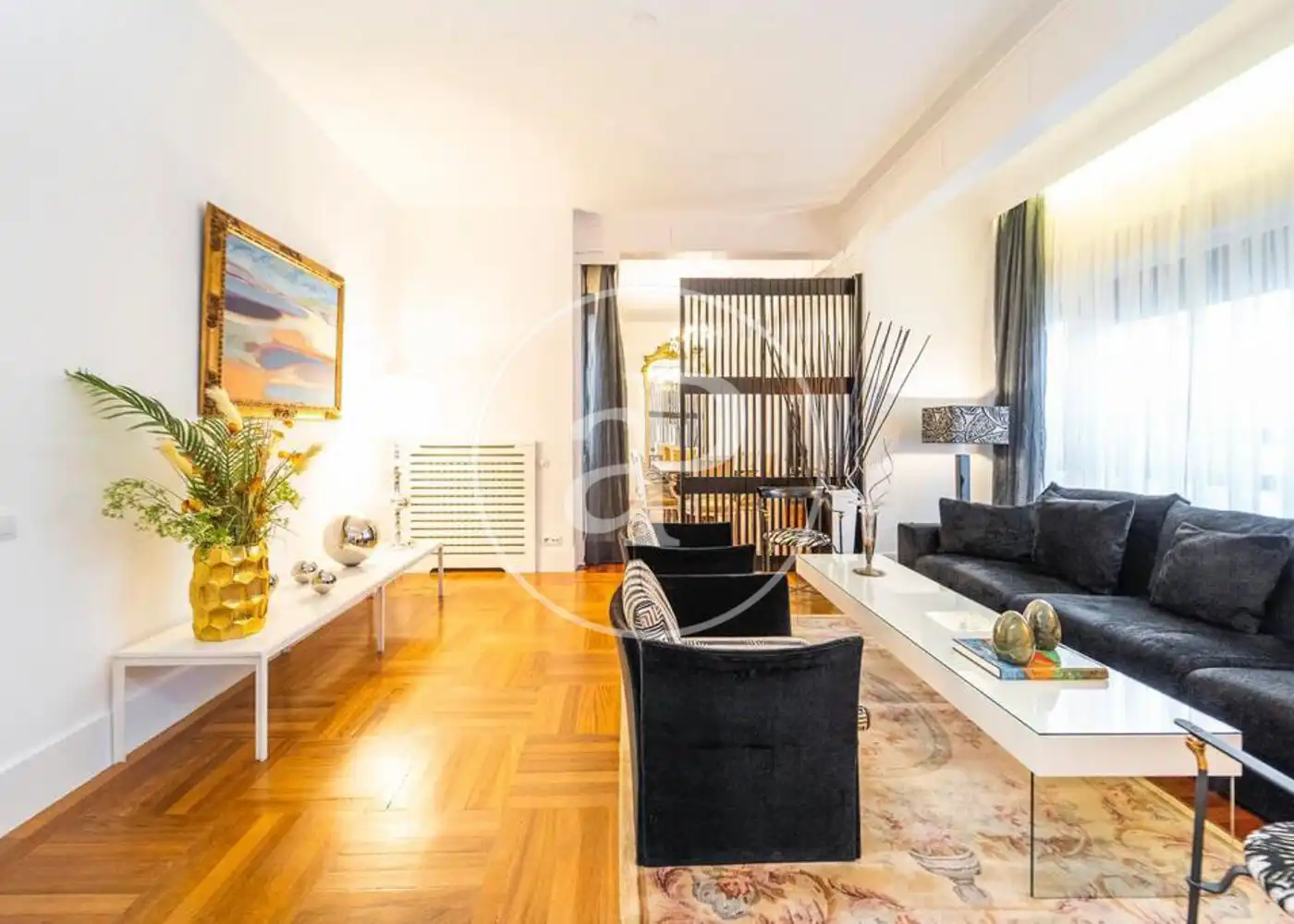 Sala de estar de Piso de alquiler en Madrid con Aire acondicionado y Calefacción