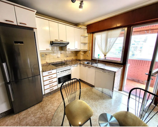 Kitchen of Flat for sale in Vigo   with Heating, Parquet flooring and Terrace