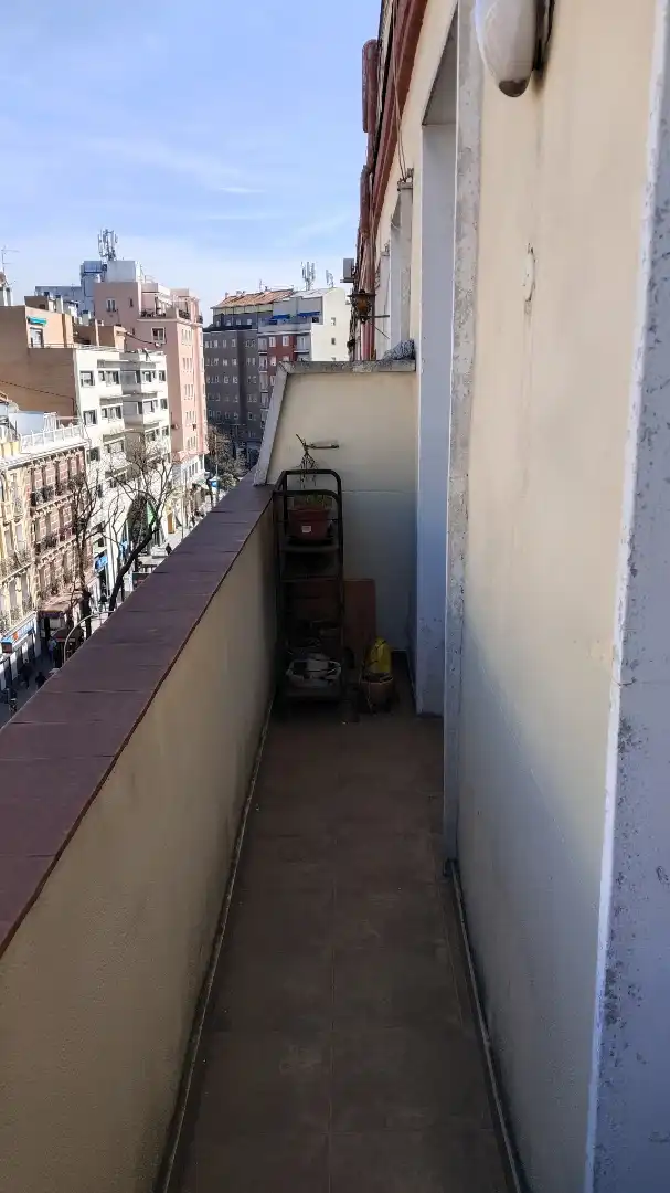 Balcony of Flat for sale in Madrid  with Heating, Furnished and Balcony