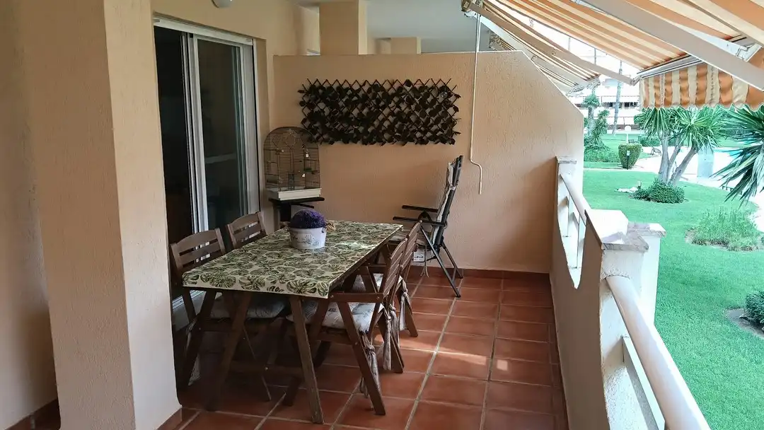 Terraza de Apartamento en venta en Xeraco con Terraza, Trastero y Amueblado