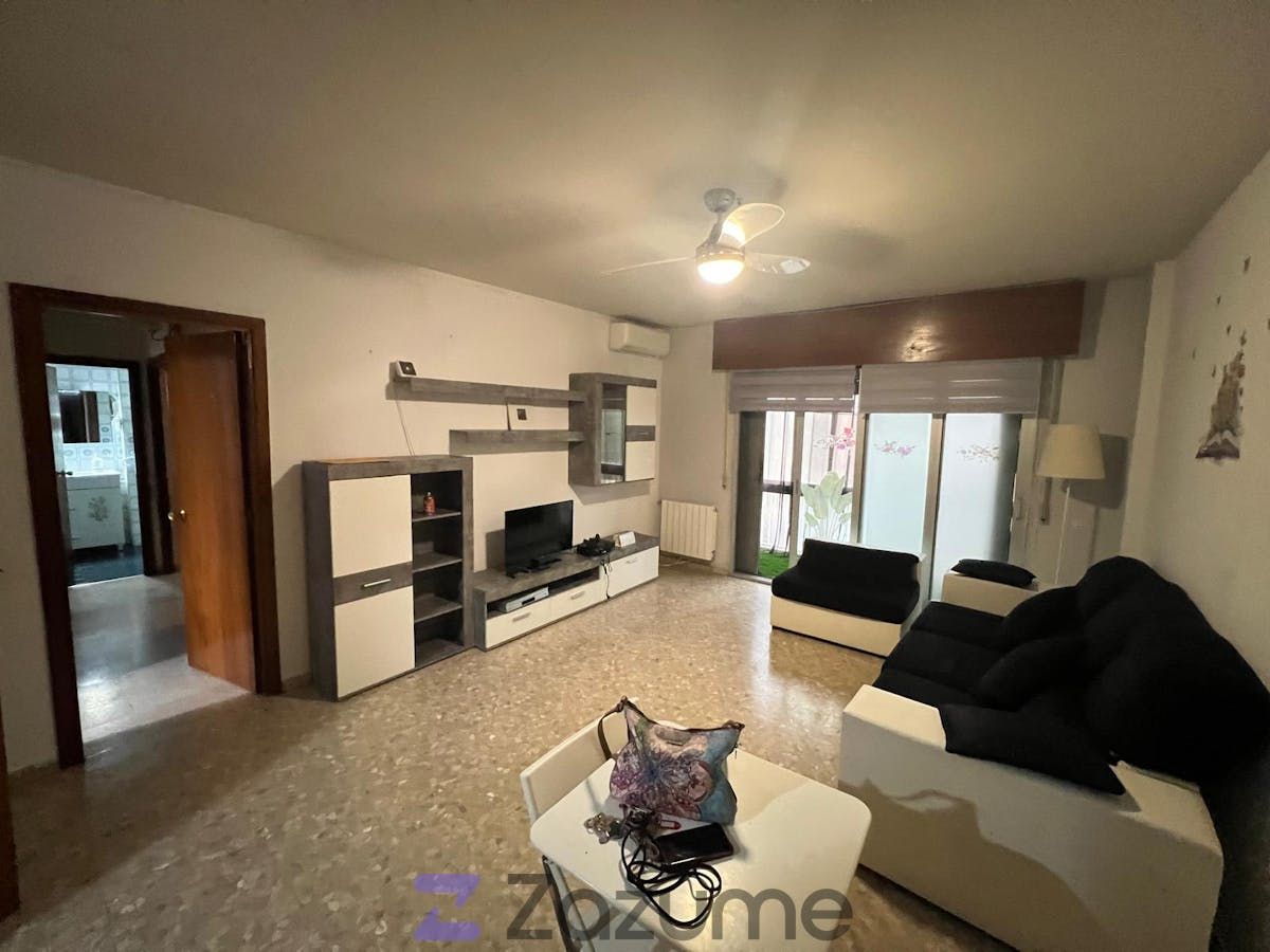 Living room of Flat to rent in  Madrid Capital  with Air Conditioner, Heating and Terrace